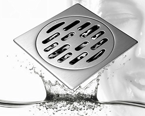 Multifunktionaler Wasser Ablauf GS323-SS für alle Arten von Abflüssen, gegen schlechte Gerüche mit Schmutz Sieb
