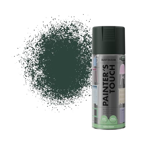 Rust-Oleum 400ml Painters Touch Spray Paint Aerosol - Oxford Green Satin