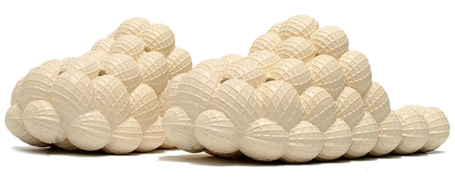 Sharllen Cloud Slides for Boys &amp; Girls - Non-Slip House Slippers for Kids - Beach Slide Sandals in Black, White &amp; Beige