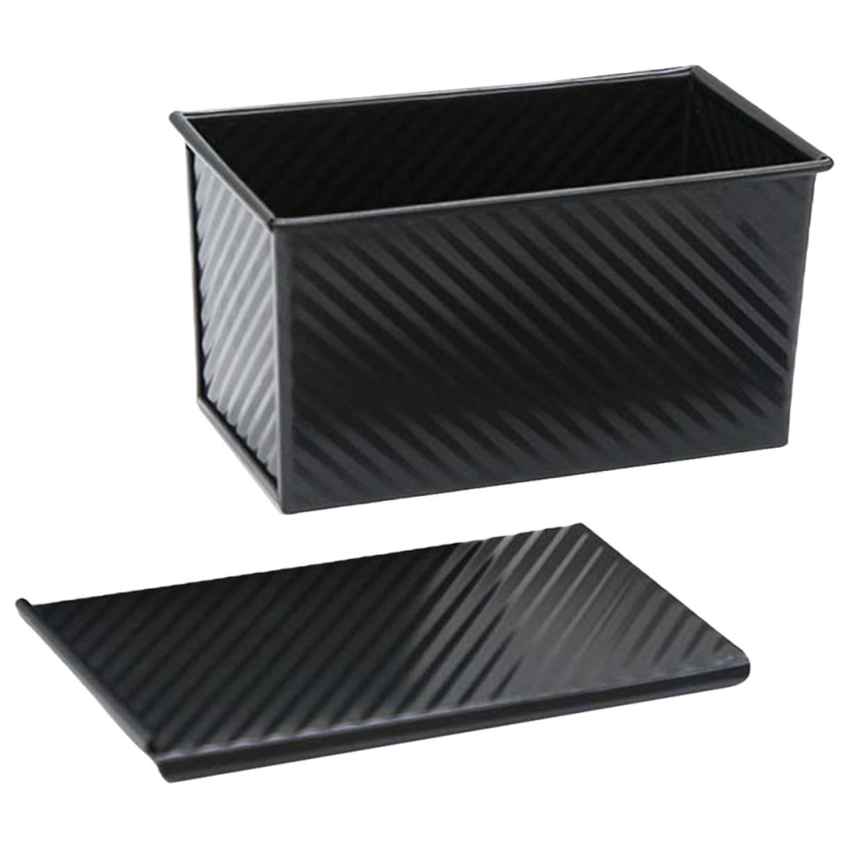 OKUMEYR Carbon Steel Toast Mold with Lid Nonstick Baking Pan for Bread Kitchen Baking Supply for Toast and Loaves Easy to and Use Capacity