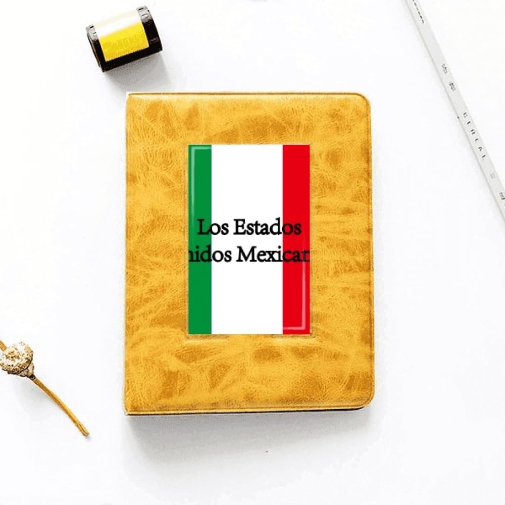North American Mexican Flag Represent Photo Album Family Wedding Picture 4x6