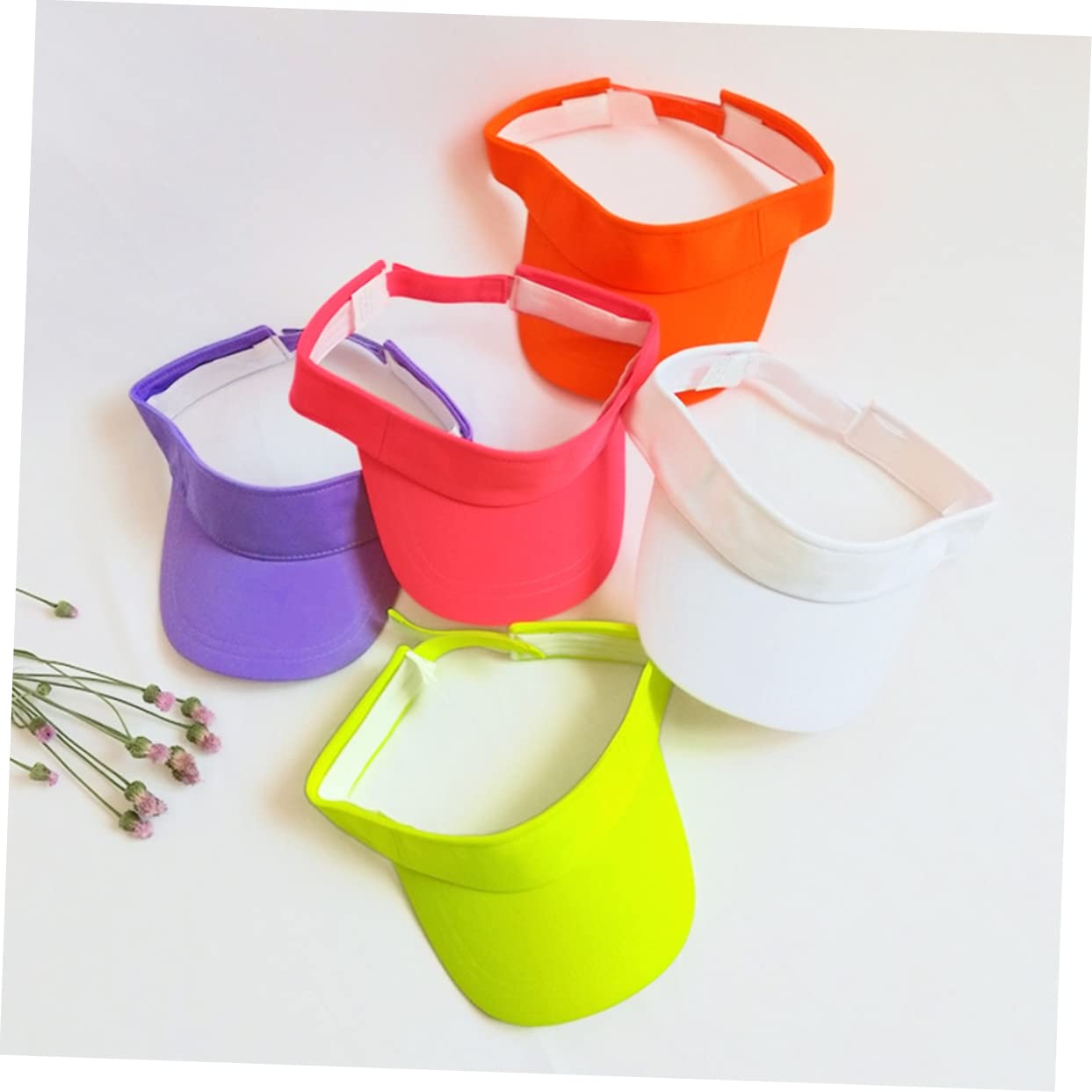 NOLITOY 1pc Outdoor Sports Adjustable Visor Hat Lightweight Lavender Baseball Cap for Summer Sun Protection Durable Design Prevents Tanning Sunburn for Outdoor Activities