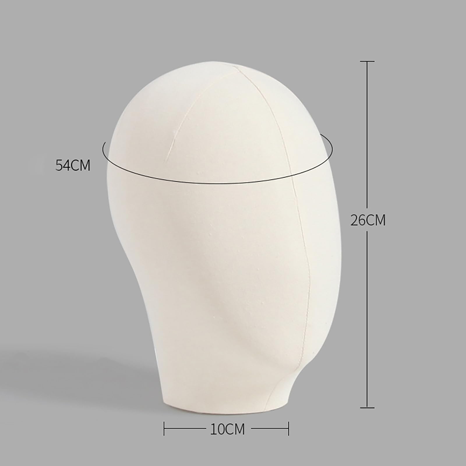 Soporte para cabeza de maniquí ajustable en altura para sombrero y peluca, soporte de alfiler con metal retráctil