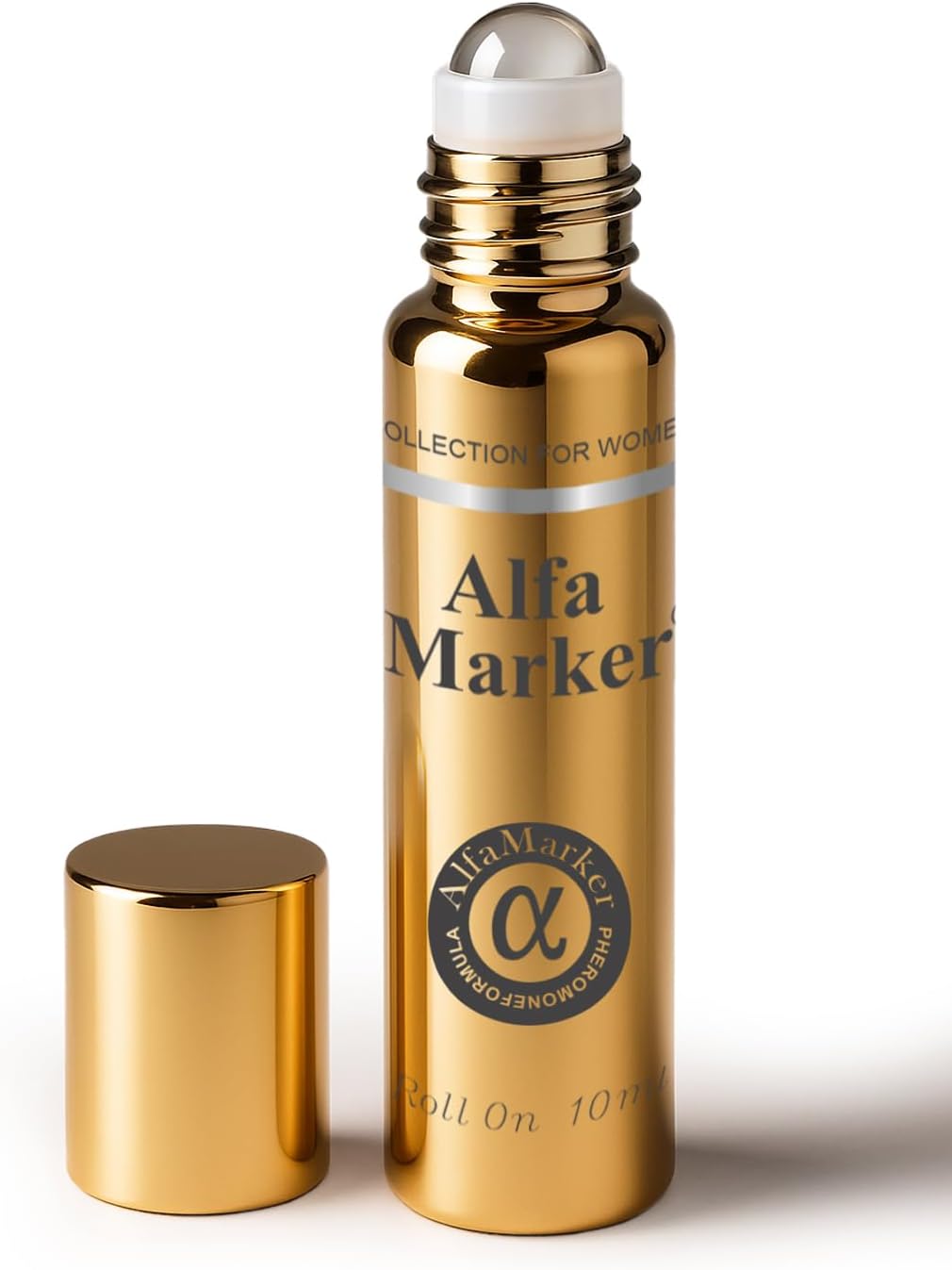 Perfume for Women with Pheromones - Rollon 10 ml Premium Long Lasting Fragrance - Original Perfumes for Woman