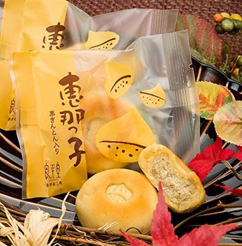 Amazon お中元 お盆 初盆 御供 帰省 手土産 お供え物 敬老の日ギフト 和菓子 岐阜 プレゼント 御礼 お配り ギフト 良平堂 栗きんとん焼き菓子 恵那っ子 15入箱 恵那栗工房 良平堂 栗きんとん 通販