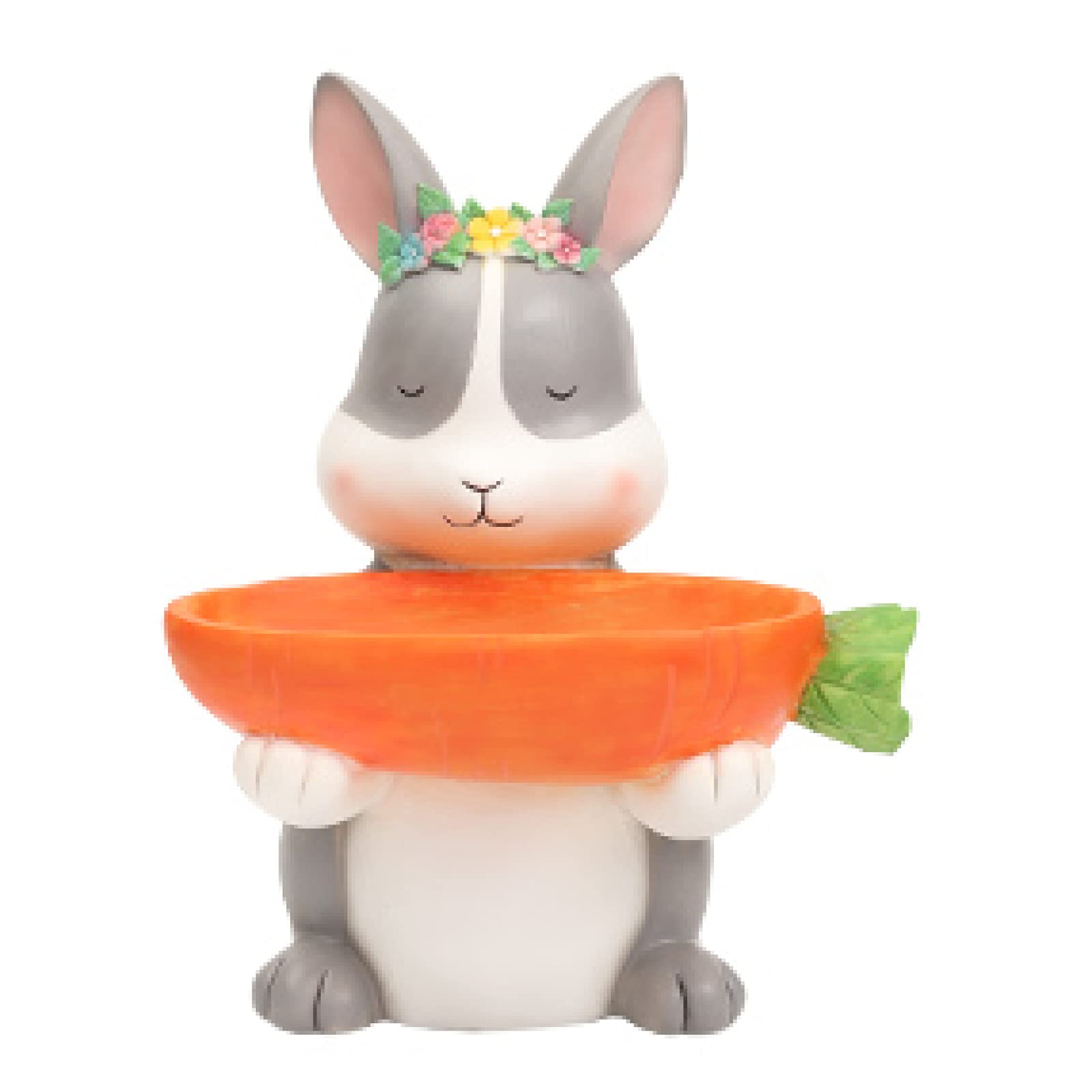 Sculpture lapin créative haut de gamme et rangement clés chic pour maison