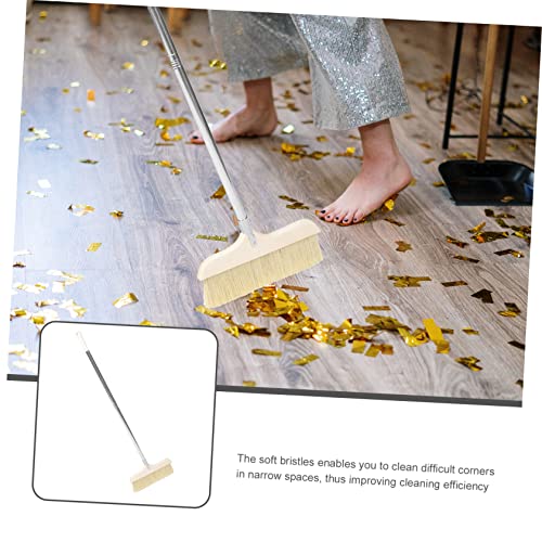 PLAFOPE Long Handle Broom Mit Abnehmbaren Weichen Borsten Für Bodenreinigung Und Wohnmobilen Leicht Langlebig Und Ergonomisch Gestaltet – Bild 3
