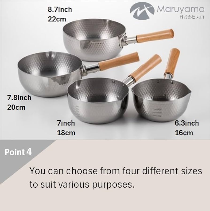 nabeさま Amazon.com: MARUYAMA GIKEN 煌六花 KOURIKKA Yukihira Saucepan