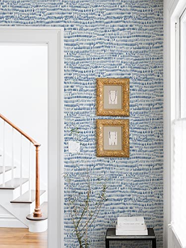 Blue Kylver Peel & Stick Wallpaper #TOP2