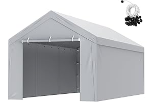 10x20 Carport Canopy Replacement Top Cover | VEVOR