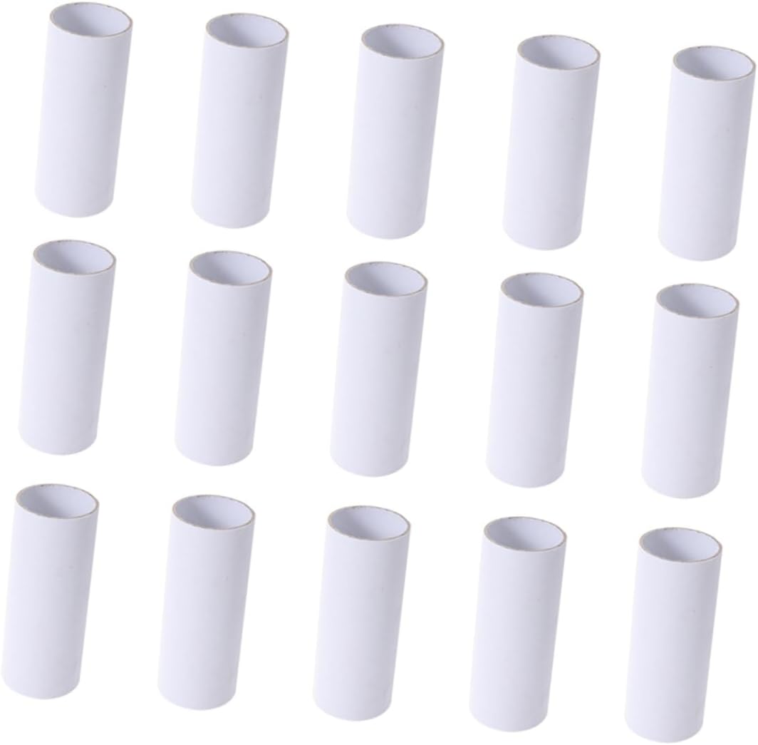 DOITOOL 20pcs Kraft Mailing Tubes for Art and Document Shipping Heavy-Duty Cardboard Tubes Caps for Storage and Protection of Drawings and Posters