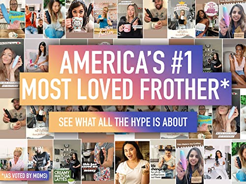 image for Zulay Kitchen Zulay Original Milk Frother Handheld Foam Maker for Latt