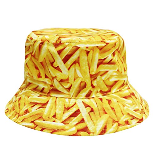 Dweebzilla French Fries Bucket Hat Yellow