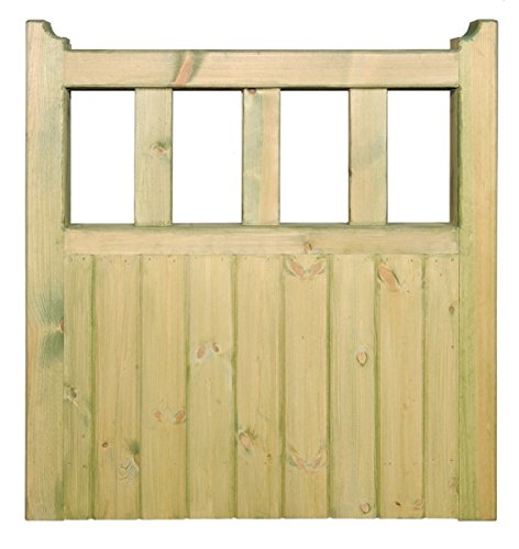Quorn Single Timber Garden Gate 900mm GAP x 900mm High QU03