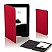 Produktbild Forefront Cases Hülle für Amazon Kindle Voyage (2014 Modell) - Rot - Dünn, Leicht, Smart Auto Schlaf/Wach Schutz-Hülle und Ständer für Kindle Voyage (Origami Design)