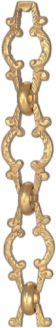 B&P Lamp® Hand Made, Brass Classical Style Chain, Ft.