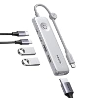 UGREEN Revodok Hub USB C 5 in 1 Adattatore USB C Sottile e Leggero