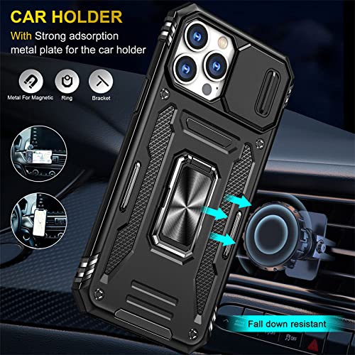 Coque antichoc iPhone 13 Pro évitez les bris d'écran avec l'anneau support