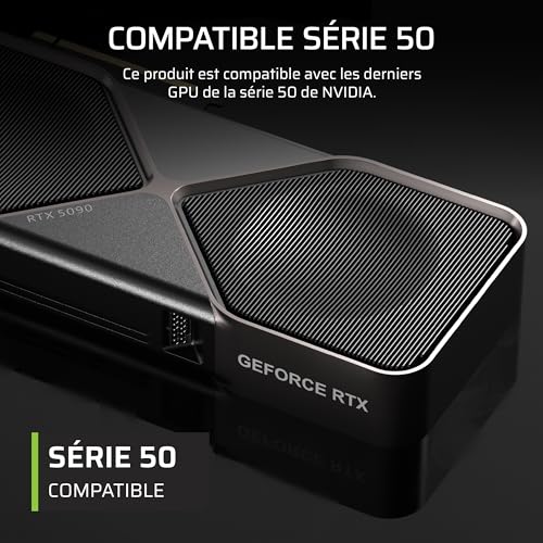 Corsair ATX1200W 80+ Platinum HX1200i C14 Version - vue 3