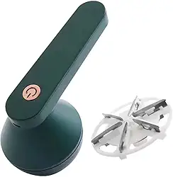 Removedor de Pelos e Fiapos Elétrico Recarregável – Papa Bolinhas para Roupas, Tecidos e Malhas, Compacto e Portátil