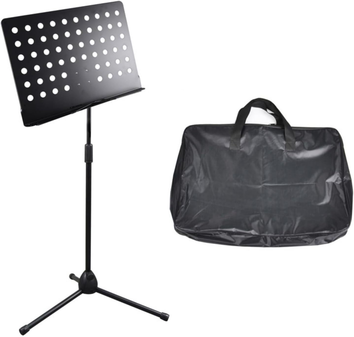 Music Stand Vocal Pickup Stand Combo Lightweight Performance Gear Detachable Accessories for Artists, Stage, Rehearsal