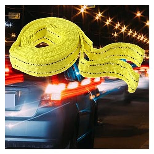 Sangle de câble de remorquage de voiture DELURA pour dépanner sans risque en 4M - 8