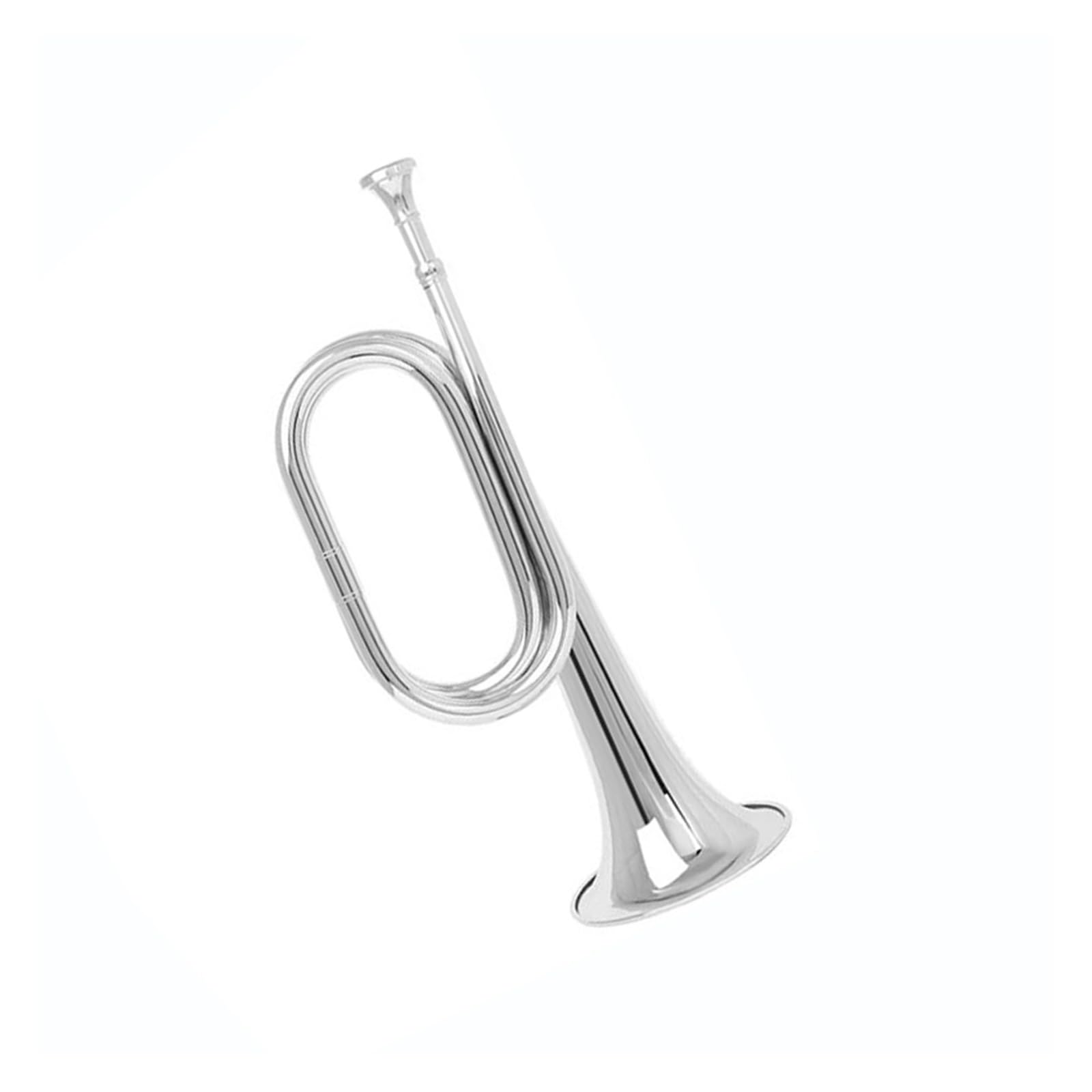 Tromba Per Adulti Strumento Tromba In Do Rame Per Principianti E Adulti(Silver)
