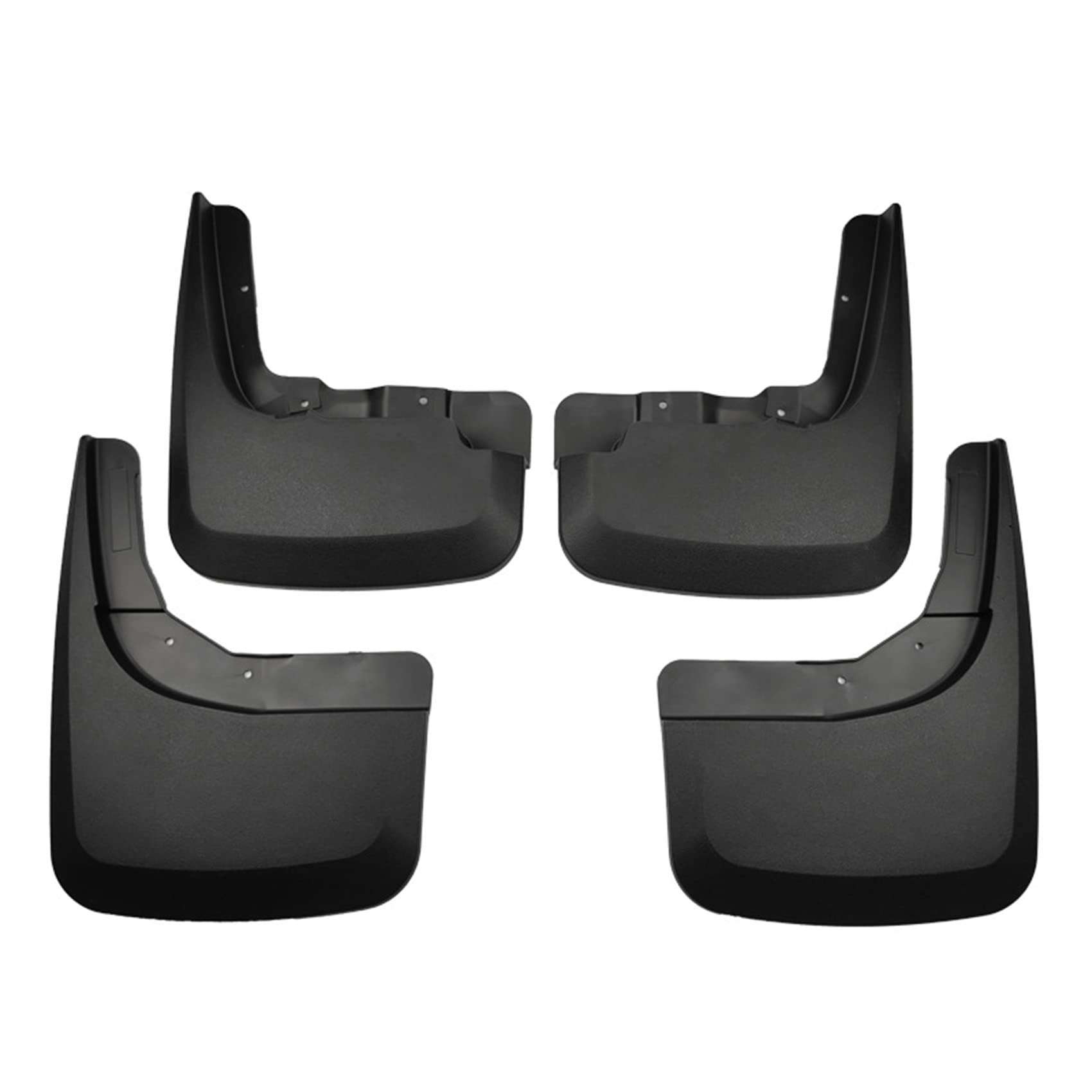 Paraspruzzi Auto Parafanghi Guardia Kit per C-hevrolet Silverado 2019-2021, Anteriore Posteriore Parafango Set Protezione Car Accessorio Protettivo Decorativo con vite, 4 Pezzi