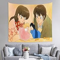 Amazon.co.jp: めぞん一刻 タペストリー インテリア アートポスター 壁