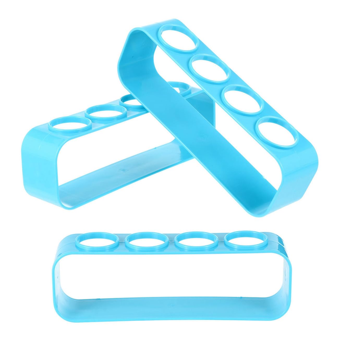 Provette Pratico in Pvc da Laboratorio per Laboratori Pezzi 3 e Supporto Resistente Design Semplice e Funzionale Aule di Scienze