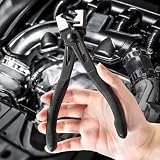Toolwiz Szczypce do zacisków węży typu Clic i Clic-R firmy, narzędzie do zacisków osłon przegubów homokinetycznych, kołnierze sprężynowe chłodnic, narzędzia do konserwacji samochodów