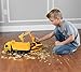 Toy To Enjoy Construction Toys - Excavator & Dump Truck Toy for Kids (Set of 2) – Moveable Claw & Lifting Back – Garbage Truck & Bulldozer Digger – Construction Vehicles for Boys & Kids