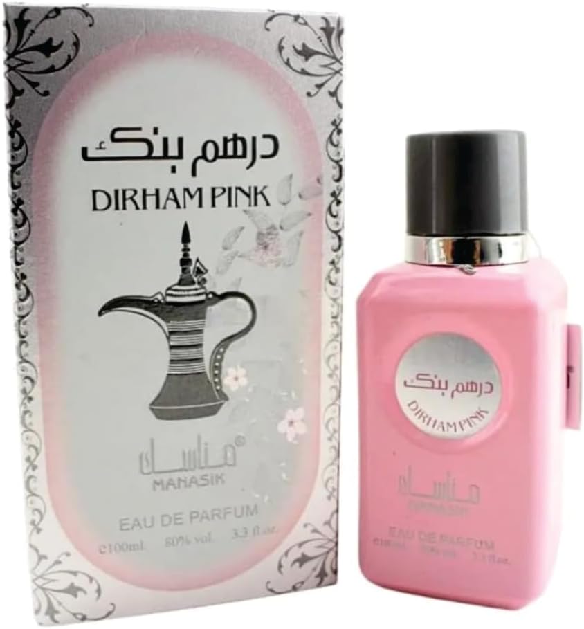 Sapphire’s Choice Dirham Pink | Dirham Pink EDP Women Eau de Parfum 100ml | Rose,Vanilla and Jasmine Fragrance | Perfume Spray for Women
