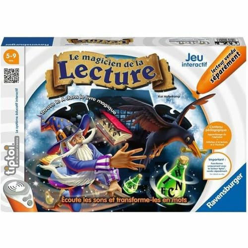 Jeu interactif tiptoi Le Magicien de la Lecture Ravensburger jeux électroniques éducatifs