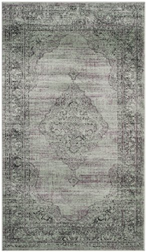 Safavieh Traditional Indoor Woven Rectangle Area Rug, Vintage Collection, VTG112, in Light Blue - Image 2