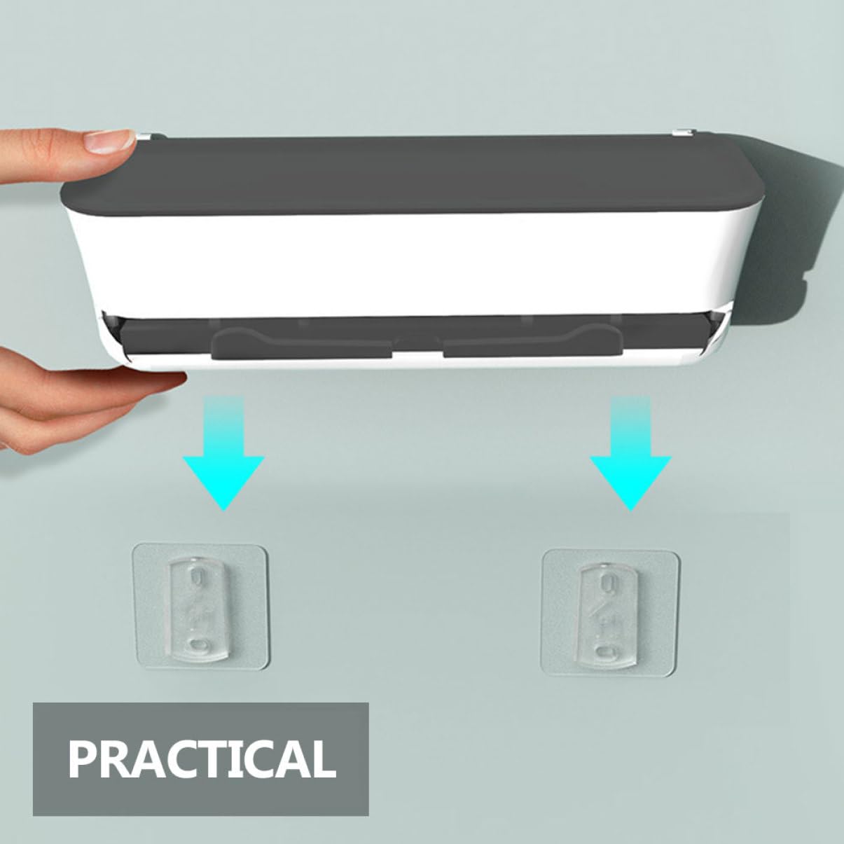 GRIRIW 1pc Box Chopstick Holder Chopstick Draining Rack Trays Chopsticks Holder with Lid Chopstick Rack Kitchen Cutlery Tray Flatware Hanging Chopstick Rests Chopsticks Plastic Holder