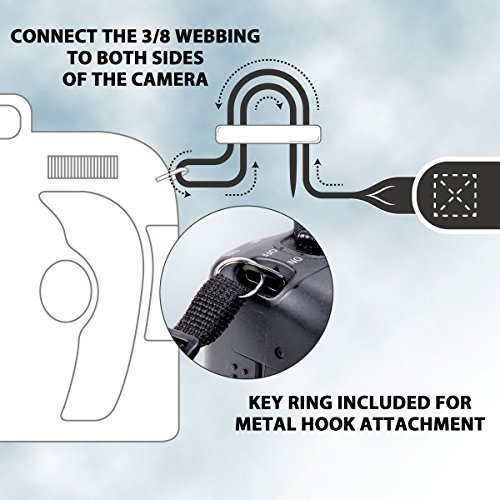 Usa Gear Trueshot Camera Strap With Floral Neoprene Pattern , Accessory Pockets And Quick Release Buckles - Compatible With Canon , Nikon , Sony And More Dslr , Mirrorless , Instant Cameras #TOP7