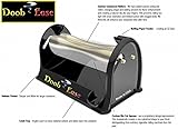 Premium Cigarette Doobie Roller by Doob Ease The Rolling Machine for Perfect Sized Rolls Every Time with Shake Catcher (Doobie, Black)- See Color and Roll Types-