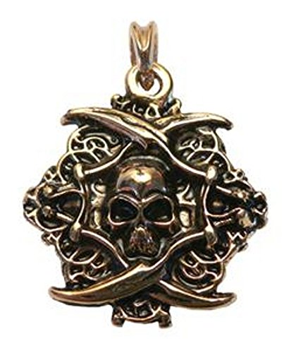 Pendentif pirates des Caraïbes or pour sublimer vos tenues estivales et soirées