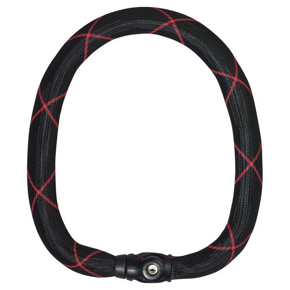 ABUS Lucchetto a catena Ivy Chain 9210 - Lucchetto per moto in acciaio temprato - Catena spessa 10 mm - Livello di sicurezza 13 - 140 cm, nero