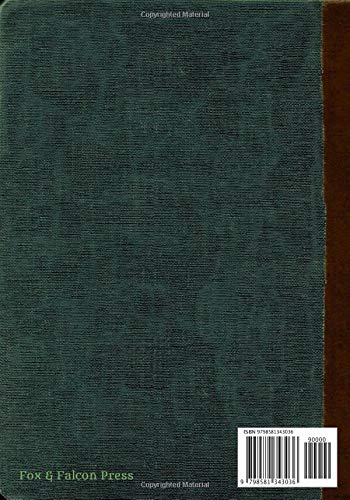 Journal: Vintage Fern Botanical Print Cover, Lined Notebook, 7"x10"/B5 size, Green - Image 2