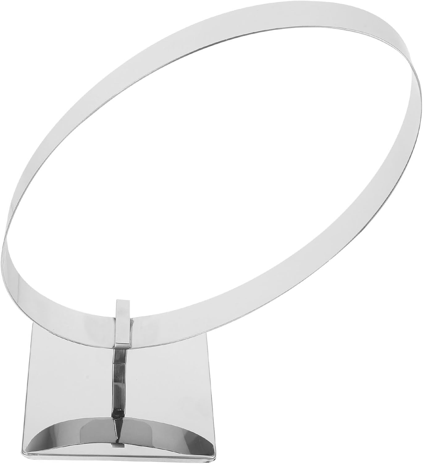 ABOOFAN Stainless Steel Belt Display Stand Rack Holder Organizer for Vendors Retail Display Stand