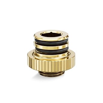 EKWB EK-Quantum Torque Push-in Adapter M 7, Gold