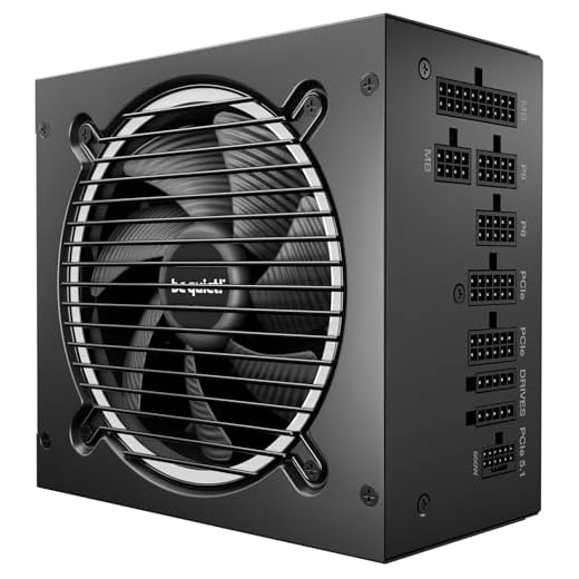 be quiet! Pure Power 13 M 1000W Netzteil, 80 Plus® Gold Effizienz, ATX 3.1-Netzteil, für PCIe 5.1 GPUs, 120mm be quiet! Lüfter, semi-passiver Betrieb möglich, LLC-Technologie, Single-Rail