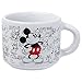 Silver Buffalo Disney Mickey Mouse Vintage Sketches Art 4pc Stackable Ceramic Espresso Small Cup Set, 3 Ounces