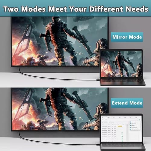 Image of 4K Mini DP to HDMI Cable, 4K@60Hz Mini DisplayPort to HDMI Cord, Thunderbolt 2 HDMI Cable Compatible for Old MacBook Air /Pro, Microsoft Surface Pro
