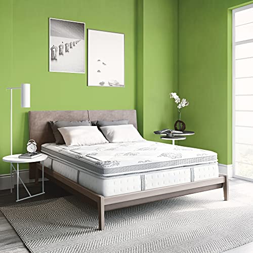 Cool Gel 413010-1160 Classic Brands Gramercy Cool Gel Memory Foam And Innerspring Hybrid 14-Inch Euro Pillow Top Mattress, Mattress In A Box thumb #1