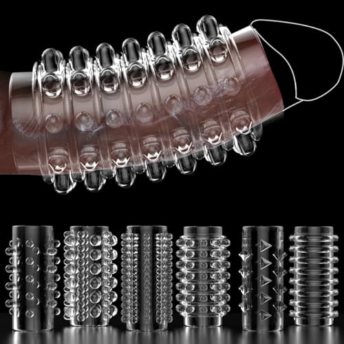 ペニスリング コックリング 6点セット 昼用&夜用版 無数の通気孔 高弾力 締め付け感 シリコン製 男性用 アダルトグッズ 大人のおもちゃ 6つのスタイル - 画像4