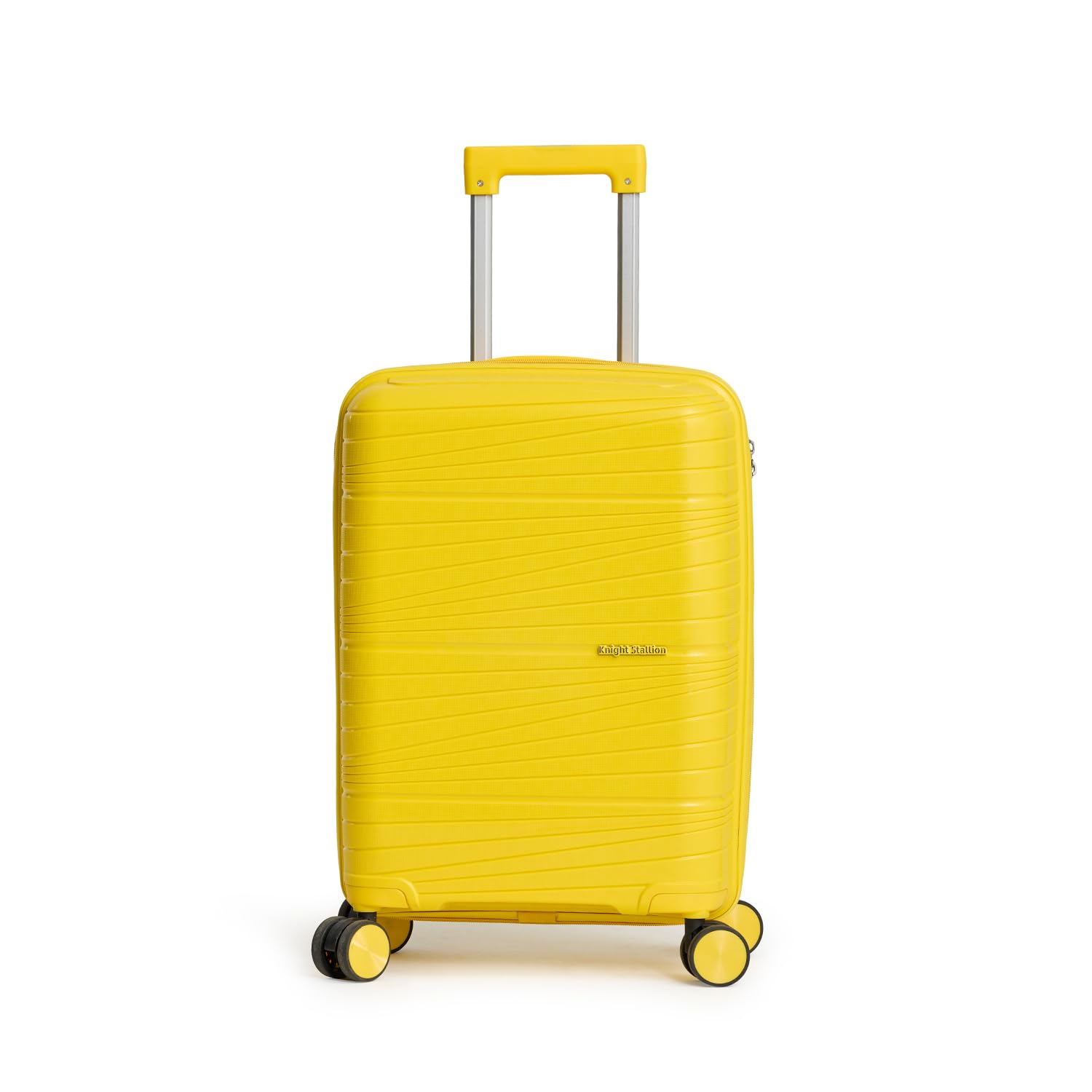 Medium 61cm Polypropylene 360 Degree 8 Wheels Trolley Bag for Travel Hard Case Luggage, Lightweight with Combination Lock & Robust Trolley with 3 Yrs Warranty (Yellow)-image-39