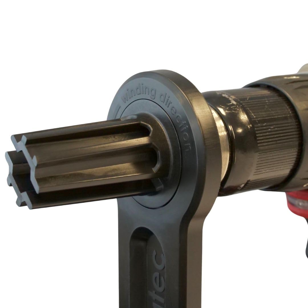 Spanngurtaufroller für Akkuschrauber 10 mm Bohrfutterspannweite